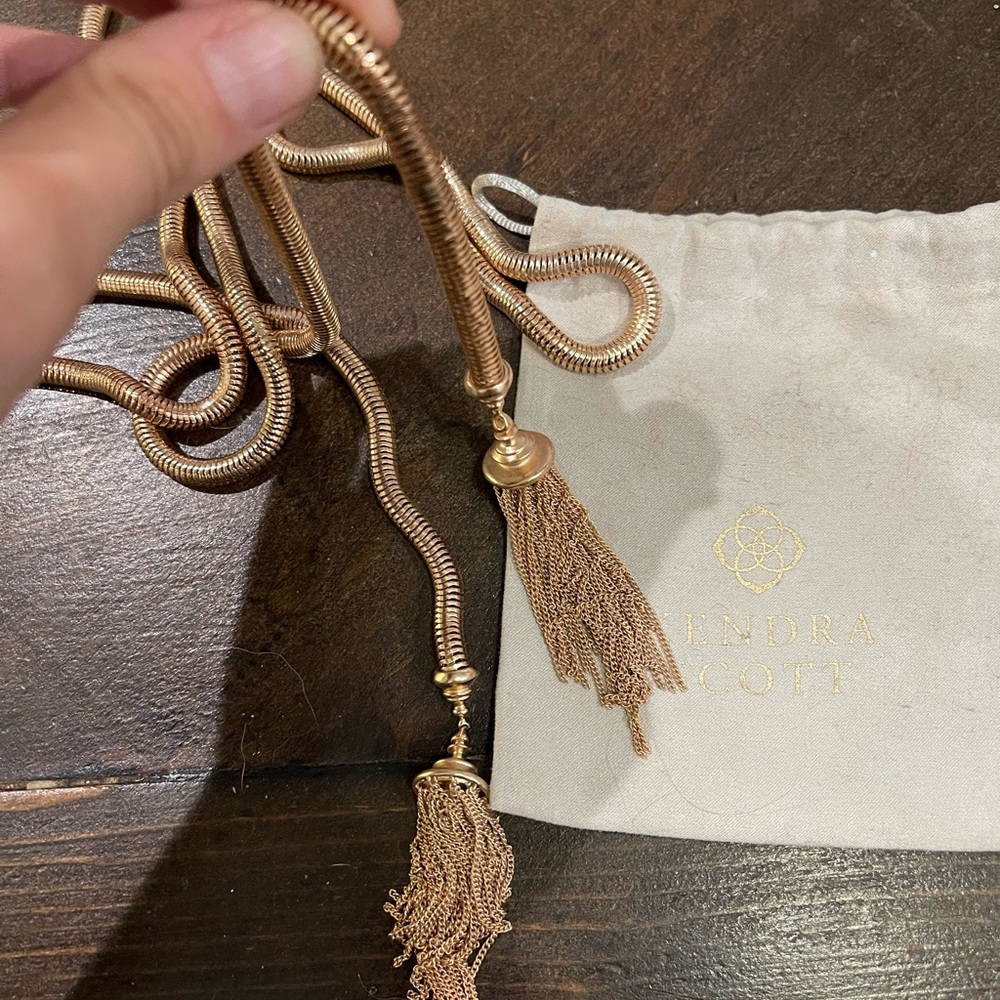 Kendra Scott rope necklace